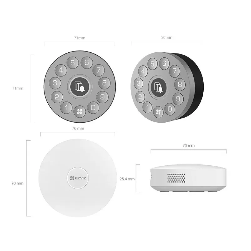 YALA DL01S CU TASTATURA DL01CP SI HOME GATEWAY A3 - imagine 2