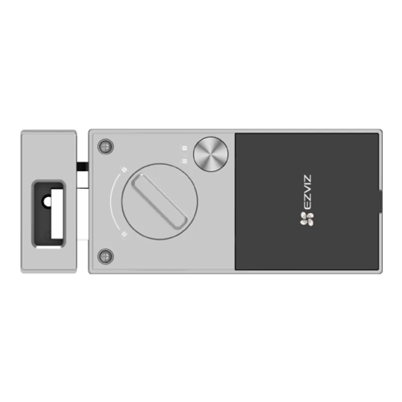 Yala inteligenta, Wi-Fi, multiple metode de deblocare, sonerie incorporata, alarma anti-furt - EZVIZ CS-DL03(WBCP) - imagine 1