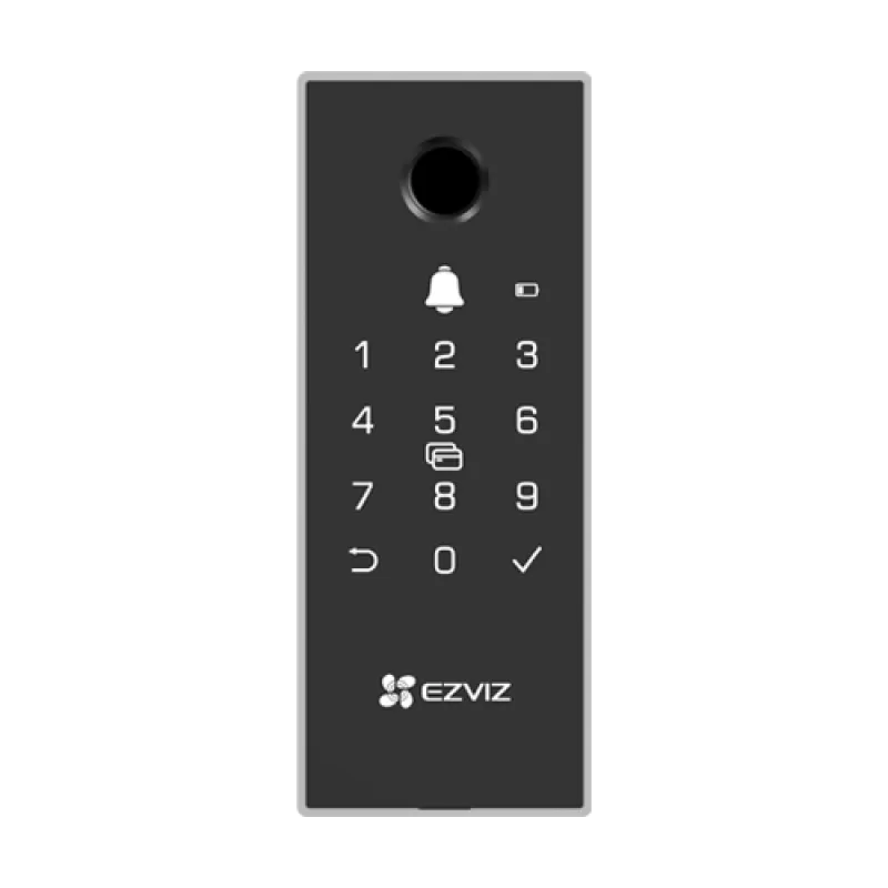 Yala inteligenta, Wi-Fi, multiple metode de deblocare, sonerie incorporata, alarma anti-furt - EZVIZ CS-DL03(WBCP) - imagine 3