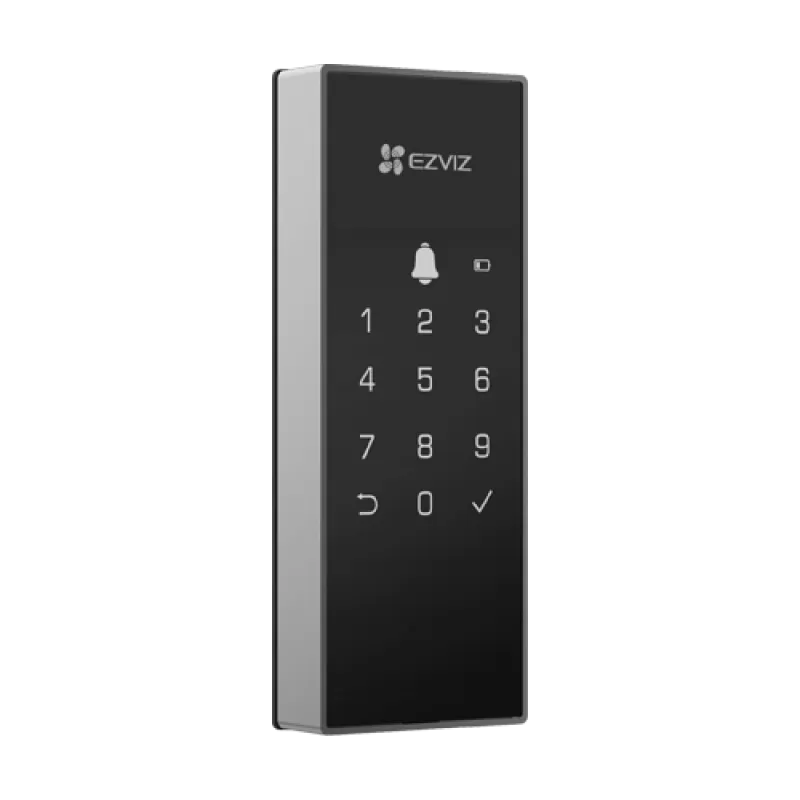 Yala inteligenta, Wi-Fi, sonerie incorporata, verificare status inchidere, alarma anti-furt, gri - EZVIZ CS-DL03 (WP)-Grey - imagine 2
