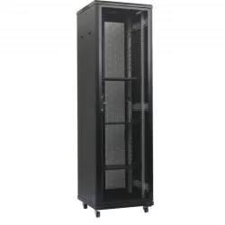 Accesoriu retelistica PXW LEO-CAB42U8010 Cabinet metalic, rack de podea 800x1000mm, 42U, panouri laterale detasabile si securizate