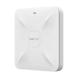 Access Point Wi-Fi 5, AC1300 Dual-Band, 2 dBi, 2 x RJ45 100 Mbps, PoE, Cloud Management - Ruijie RG-RAP2200(F) - imagine 1