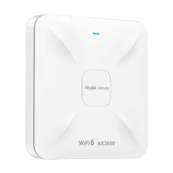 Access Point Wireless AX3000 Dual-Band, Wi-Fi 6, 1x RJ45 2.5G, 1x RJ45 1G, PoE IN, Cloud Management - Ruijie RG-RAP2260 - imagine 1