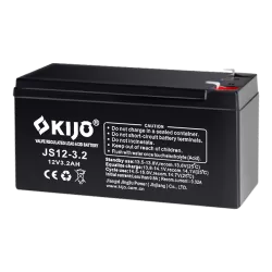 Acumulator AGM 12V, 3.2 Ah, F1 - KIJO JS12-3.2