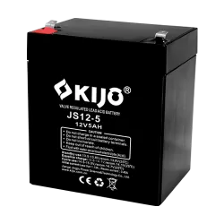Acumulator AGM 12V, 5Ah, F1 - KIJO JS12-5