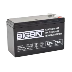 Acumulator BIG BAT 12V, 7 AH BB12V7