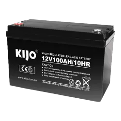 Acumulator Pb-acid AGM Deep Cycle, 12V, 100Ah, conector M8 - KIJO JM12-100