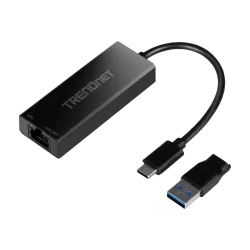 Adaptor USB-C 3.1 la RJ45 2.5G, adaptor USB-A - TRENDnet TUC-ET2G
