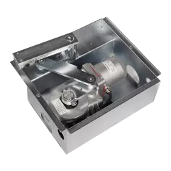 Automatizare ingropata pentru poarta batanta 2x2.5m - MOTORLINE SUBWING724-KIT - imagine 2