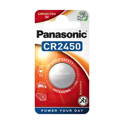 Baterie Lithium 3V, CR2450 - Panasonic BAT-CR2450 - imagine 1