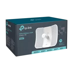 Bridge wireless, Wi-Fi 4, 5GHz, 23 dBi, 30 km, 1 x RJ45 10/100 Mbps, PoE pasiv - TP-Link CPE610 - imagine 2