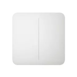 BUTON ALB PENTRU LIGHTSWITCH 2-GANG - imagine 1