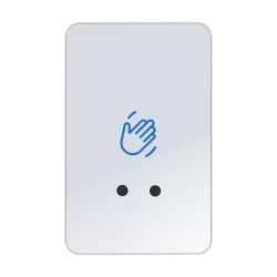 Buton de iesire Touchless ajustabil, plastic argintiu, montaj aparent, IP66 CSB-20C30S-P1