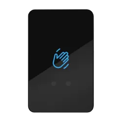 Buton de iesire Touchless ajustabil, plastic negru, montaj aparent, IP66 CSB-20C30S-P2