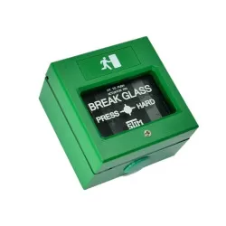 BUTON DE INCENDIU VERDE FARA CAPAC