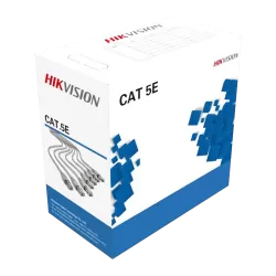 Cablu UTP cat5e 0.45mm, cupru integral, cutie 305 metri - HIKVISION DS-1LN5E-EE
