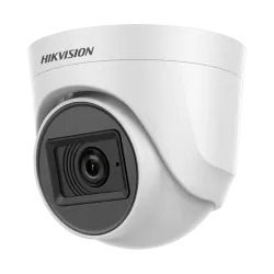 Camera Analog 5MP, lentila 2.8mm, IR 20m, AHD,TVI,CVI,CVBS, Mic - HIKVISION DS-2CE76H0T-ITPFS-2.8mm - imagine 1