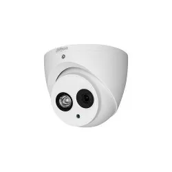 Camera de supraveghere Dahua HAC-HDW1500EM-A-0280B, HDCVI, Dome, 5MP, CMOS 1/2.7'', 2.8mm, IR 50m, Microfon, IP67, carcasa metal