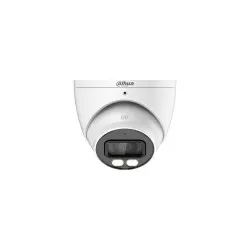 Camera de supraveghere Dahua HAC-HDW1500T-IL-A-0280B-S2 Dome HDCVI, Smart Dual Light 5MP, 2.8mm, IR 40m, built-in Mic, 4 in 1, IP67