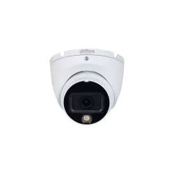 Camera de supraveghere Dahua HAC-HDW1500TLM-IL-A-0280B-S2 Dome HDCVI Smart Dual Light 5MP, CMOS, 2.8mm, IR 20m, Super Adapt, microfon, IP67