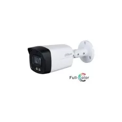 Camera de supraveghere Dahua HAC-HFW1239TLM-A-LED-0360B-S2, Bullet HDCVI Full-color, 2MP, CMOS1/2.8'', 3.6mm, Iluminator 40m, WDR 130dB, Mic, IP67