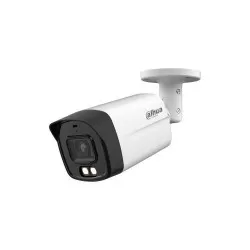Camera de supraveghere Dahua HAC-HFW1509TLM-IL-A-0360B-S2 Bullet HDCVI, 5 MP, 3.6 mm, IR 40 m, lumina alba, microfon