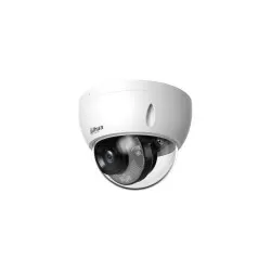 Camera de supraveghere Dahua IPC-HDBW2249E-S-IL-0280B Dome, 2MP, 2.8 mm, IR/lumina calda 30 m, microfon, PoE, protectie perimetrala