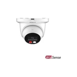 Camera de supraveghere Dahua IPC-HDW2449TM-S-IL-0280B Dome IP AI WizSense Smart Dual Light 4MP, 1/2.9 CMOS, 2.8mm, IR 30m, WDR 120dB, MicroSD 256GB, microfon, PoE, IP67