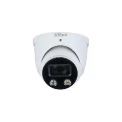 Camera de supraveghere Dahua IPC-HDW3549H-AS-PV-0280B-S3  Dome Full Color, Iluminare Dubla TiOC WizSense, 5 MP, IR 30 m, 2.8 mm, microfon