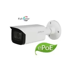 Camera de supraveghere Dahua IPC-HFW4239T-ASE-NI-0360B, MiniBullet,1/2.8CMOS,2MP,Full-color,H.265,25/30fps@1080P,WDR120dB,3.6mm,MicroSD,IP67,IK10 PoE