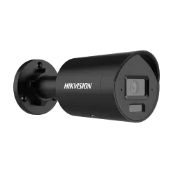 Camera IP 4MP, AcuSense, lentila 2.8mm, IR 40m, WL 40m, 2xMic, Neagra - HIKVISION DS-2CD2043G2-LI2U-2.8mm-BLACK