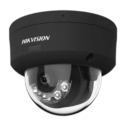 Camera IP 4MP, lentila 2.8mm, IR 30m, WL 30m ColorVu3, 2xMic, Alarma, IK10, NEAGRA - HIKVISION DS-2CD2147G3-LIS2UY-2.8mm-BLACK - imagine 2