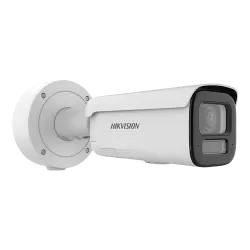 Camera IP 4MP, lentila VF 2.8-12mm, IR 60m, WL 60m ColorVu3, Audio, Alarma Audio+Strobo, IK10 - HIKVISION DS-2CD2647G3-LIZS2UY-SL(2.8-12mm)