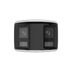 Camera IP Dual lens 6MP, 2 x lentila 2.8mm 180Â°, IR & WL 30m ColorVu, Audio+Stroboscop - HIKVISION DS-2CD1T67G2HP-LIUF-SL-2.8mm - imagine 1