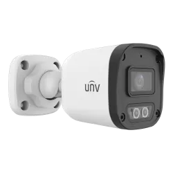 Camera IP ColorHunter 4MP, lentila 2.8mm, IR 30m, WL 15m, Mic, PoE, IP67 - UNV IPC2124LB-AF28-DL-ECO