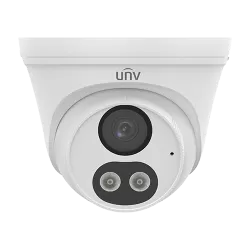 Camera IP ColorHunter Dual-Light 4MP, lentila 2.8mm, IR 30m, WL 30m, Microfon incorporat, SDCard - UNV IPC3614LB-AF28K-DL
