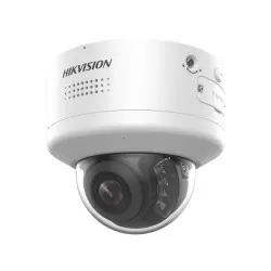CAMERA IP DOME PTRZ 4MP IR SI WHITE LIGHT 40M MIC