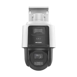 Camera IP PTZ TandemVu, 4MP dual, zoom optic 4X, IR 40m & WL 30m - HIKVISION DS-2SE3C404MWG-E14-2.8mm