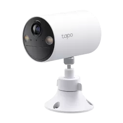 Camera IP Smart Wi-Fi, 3MP, Baterie reincarcabila, Audio bidirectional, Alarma - TP-Link Tapo TapoC410 - imagine 2