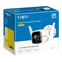 Camera IP Wi-Fi, 2K QHD, Starlight, Audio bidirectional, Alarma, IR 30M - TP-Link Tapo TapoC320WS - imagine 1