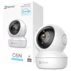 Camera IP WI-Fi Pan&Tilt, FullHD 1080P, Audio bidirectional, SDcard - EZVIZ CS-H6c-FHD - imagine 1