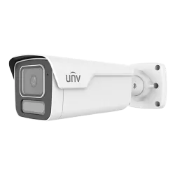 Camera IP Wise-ISP ColorHunter, 4MP, lentila 2.8mm, WL 40m, Mic, Alarm, PoE, Color 24/7, IK10 - UNV IPC2B14SE-ADF28K-WP-I1 - imagine 2