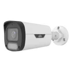 Camera IP Wise-ISP, ColorHunter, 8MP, lentila 2.8mm, WL 30M, Mic, PoE, color 24/7 - UNV IPC2318LE-ADF28KM-WP