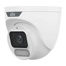  Camera IP Wise-ISP, ColorHunter, 8MP, lentila 2.8mm, WL 30M, Mic, PoE, color 24/7 - UNV IPC3628LE-ADF28K-WP - imagine 1