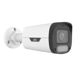  Camera IP Wise-ISP, ColorHunter, 8MP, lentila 4.0mm, WL 30M, Mic, PoE, color 24/7 - UNV IPC2318LE-ADF40KM-WP - imagine 2