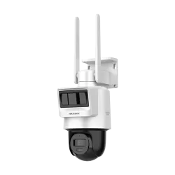 Camera PT IP 4G LTE, 2MP, 2.8mm, IR 30m, PIR+Radar, Panou solar + Acumulator lithium 50.76Wh - HIKVISION DS-2DE2C200IWG-K-4G-C05S10-2.8mm - imagine 2