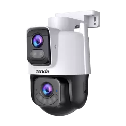 Camera PT Wi-Fi, rezolutie 3+3MP, Dual-Lens, Audio bidirectional, IR/WL 30m, Alarma, IP65 - TENDA TND-CH9-WCA - imagine 1