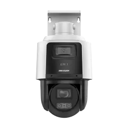 Camera TandemVu PTZ, 4MP, 10X, IR max. 80m DarkFighter, WL 30m - HIKVISION  DS-2SE3C410MWG-E14-2.8mm