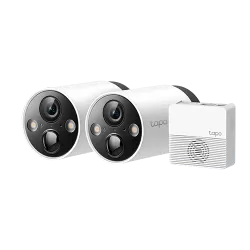 Camere supraveghere video wi-fi TP-Link Tapo C420S2, 2 camere Smart acumulatori, 2K - TP-LINK TapoC420S2