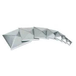 CAPAC PATRAT 100X100 GALVANIZAT